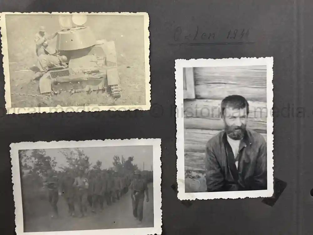 3x WWII GERMAN PHOTO ALBUMS - LUFTWAFFE, HEER