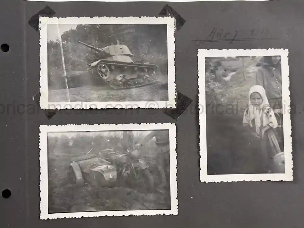 3x WWII GERMAN PHOTO ALBUMS - LUFTWAFFE, HEER