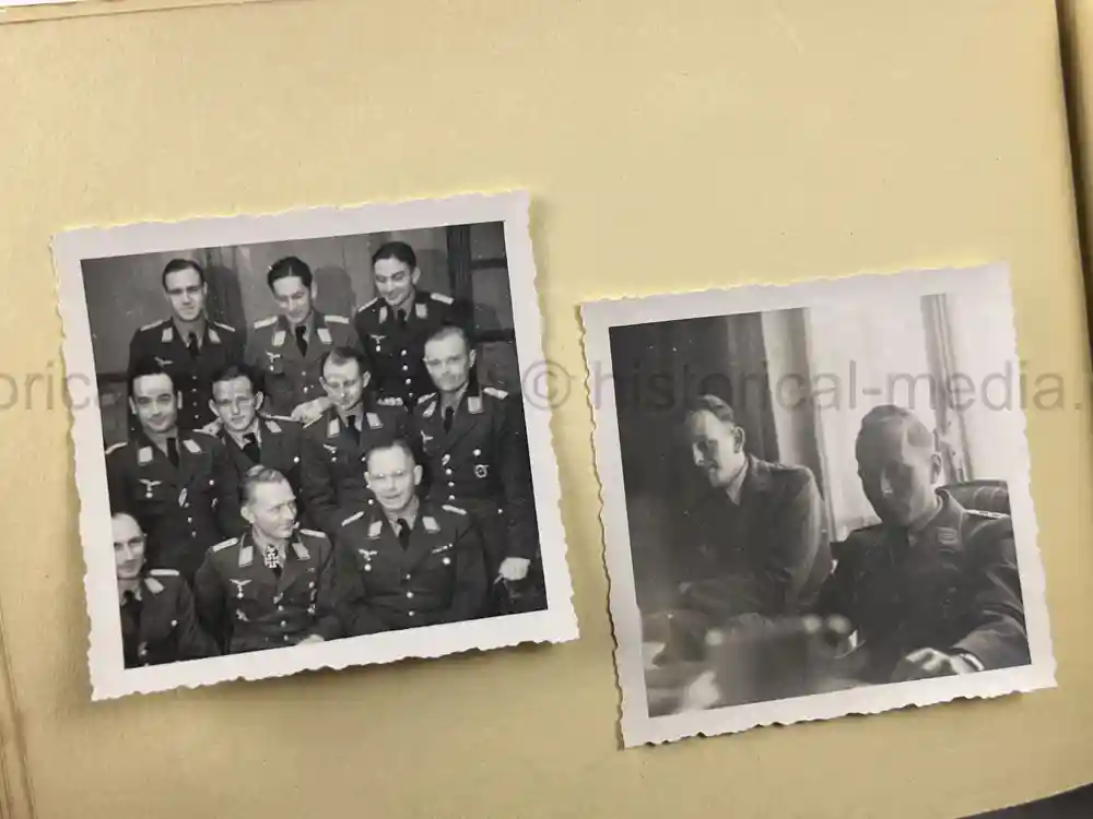 3x WWII GERMAN PHOTO ALBUMS - LUFTWAFFE, HEER