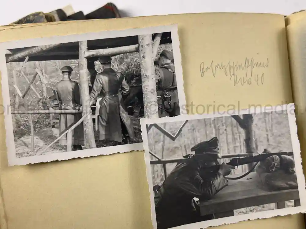 3x WWII GERMAN PHOTO ALBUMS - LUFTWAFFE, HEER