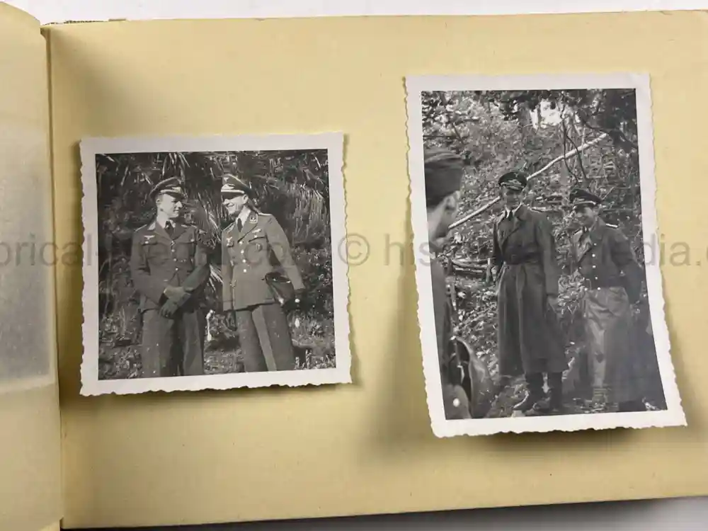 3x WWII GERMAN PHOTO ALBUMS - LUFTWAFFE, HEER