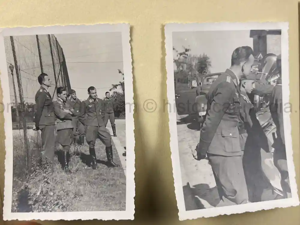 3x WWII GERMAN PHOTO ALBUMS - LUFTWAFFE, HEER