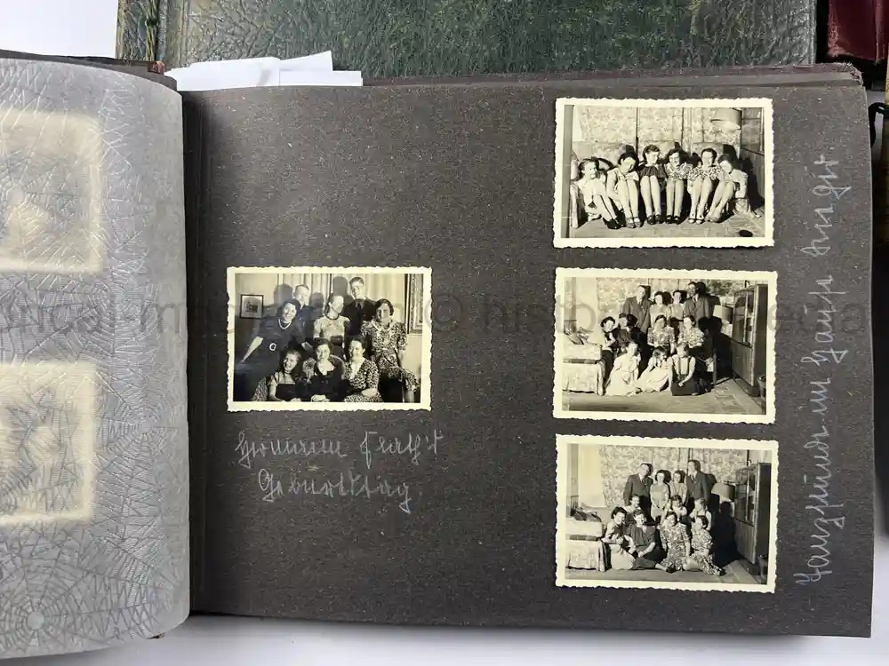 6x THIRD REICH ERA PHOTO ALBUMS - ARMY, LUFTWAFFE, HITLER JUGEND
