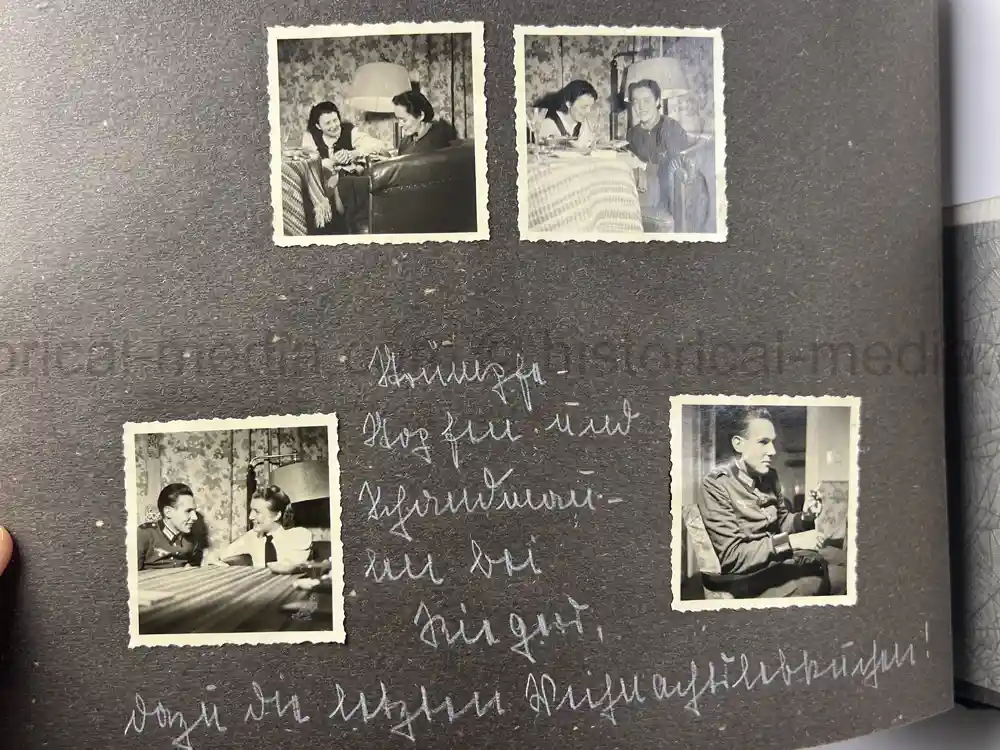 6x THIRD REICH ERA PHOTO ALBUMS - ARMY, LUFTWAFFE, HITLER JUGEND