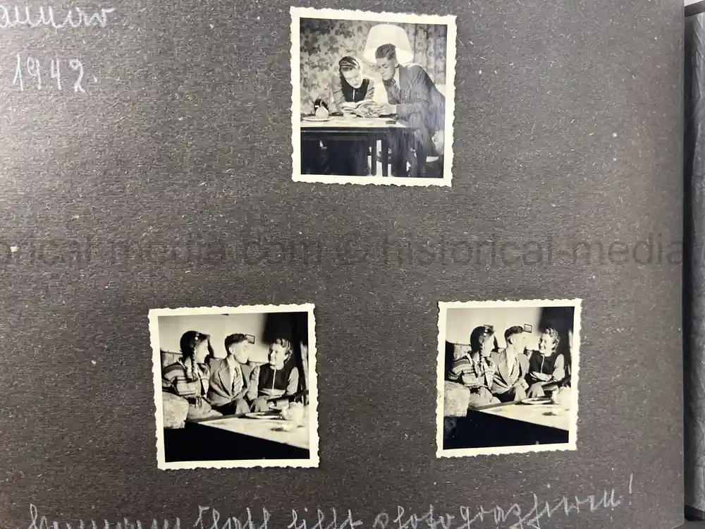 6x THIRD REICH ERA PHOTO ALBUMS - ARMY, LUFTWAFFE, HITLER JUGEND