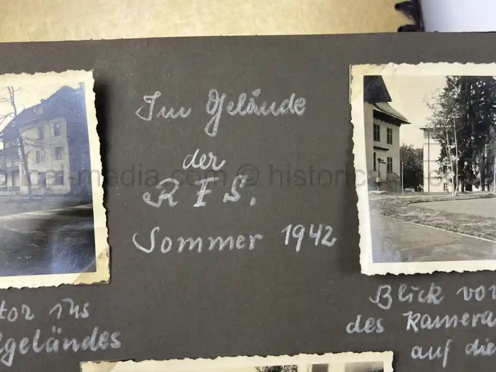 6x THIRD REICH ERA PHOTO ALBUMS - ARMY, LUFTWAFFE, HITLER JUGEND