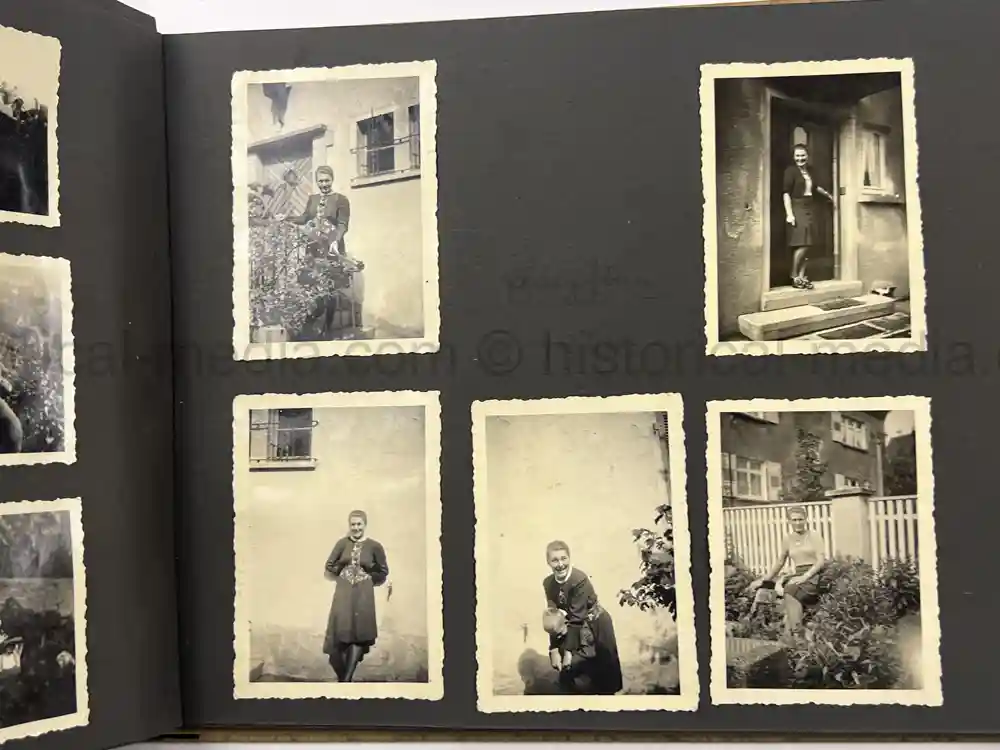 6x THIRD REICH ERA PHOTO ALBUMS - ARMY, LUFTWAFFE, HITLER JUGEND