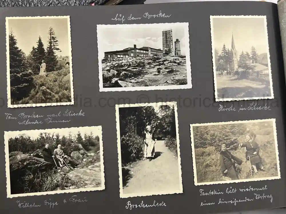 6x THIRD REICH ERA PHOTO ALBUMS - ARMY, LUFTWAFFE, HITLER JUGEND