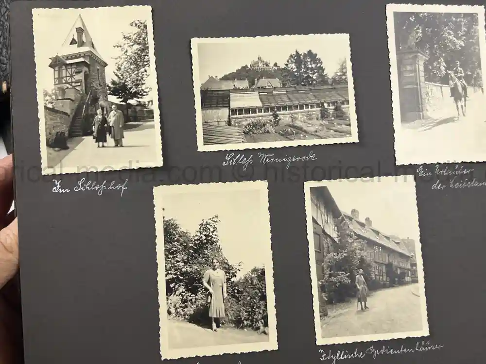 6x THIRD REICH ERA PHOTO ALBUMS - ARMY, LUFTWAFFE, HITLER JUGEND