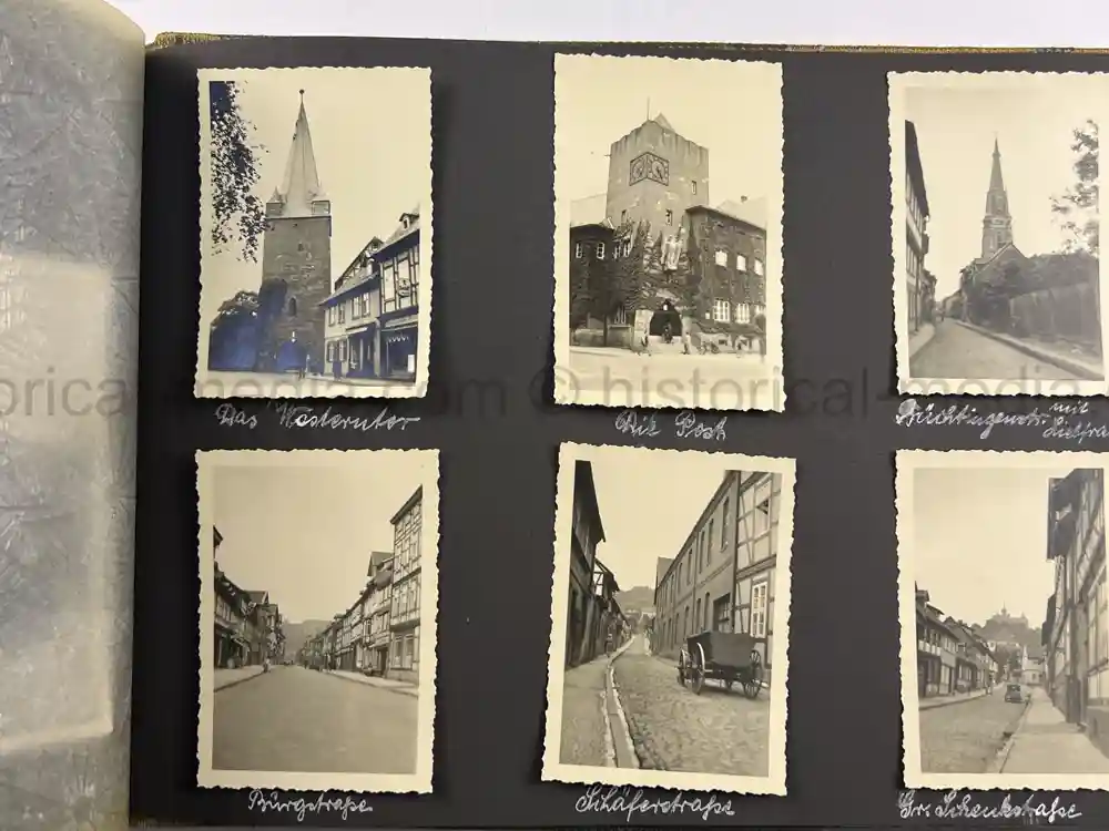 6x THIRD REICH ERA PHOTO ALBUMS - ARMY, LUFTWAFFE, HITLER JUGEND