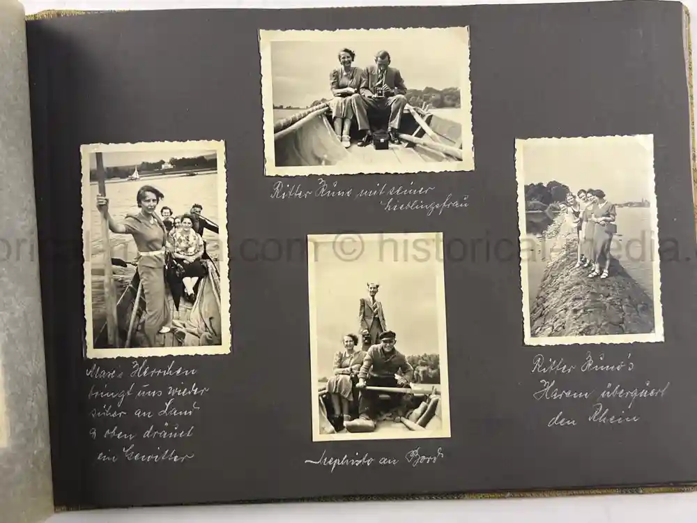 6x THIRD REICH ERA PHOTO ALBUMS - ARMY, LUFTWAFFE, HITLER JUGEND