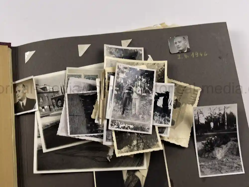 6x THIRD REICH ERA PHOTO ALBUMS - ARMY, LUFTWAFFE, HITLER JUGEND