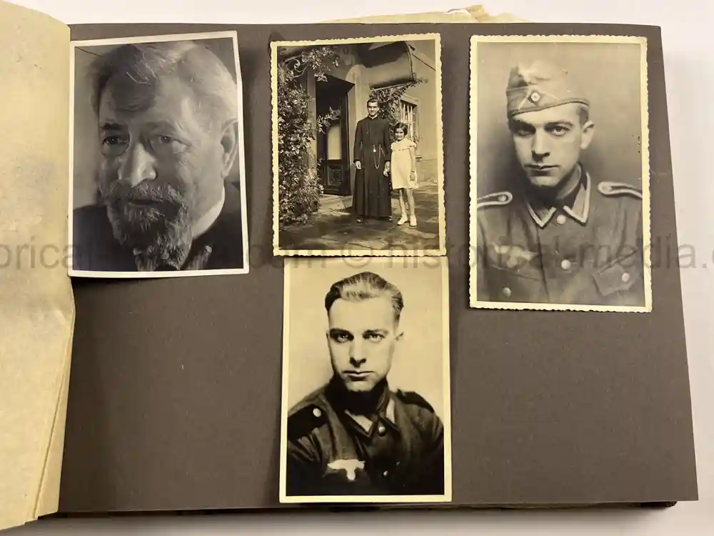 6x THIRD REICH ERA PHOTO ALBUMS - ARMY, LUFTWAFFE, HITLER JUGEND