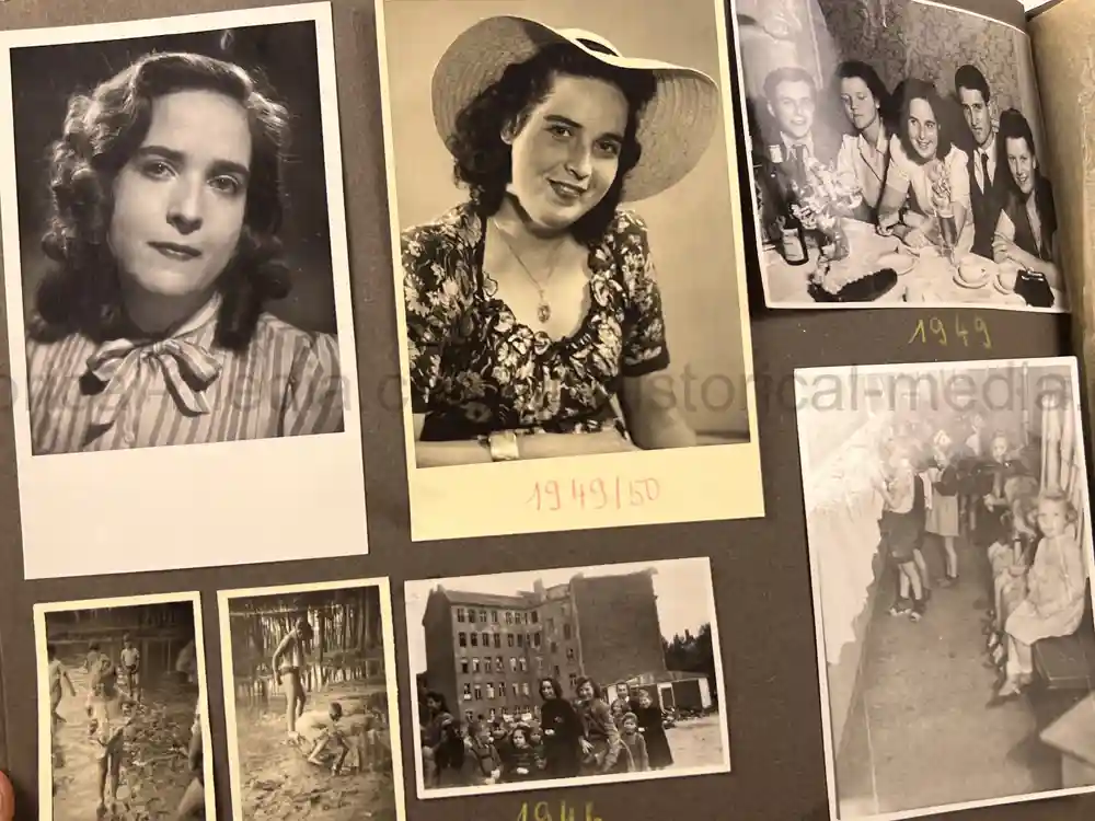 6x THIRD REICH ERA PHOTO ALBUMS - ARMY, LUFTWAFFE, HITLER JUGEND