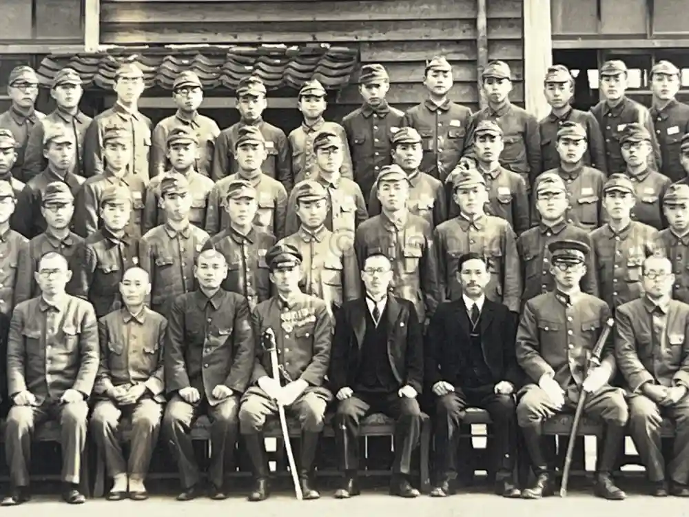 1930s JAPANESE MILITARY BOYS SCHOOL & ARMY PHOTO ALBUM