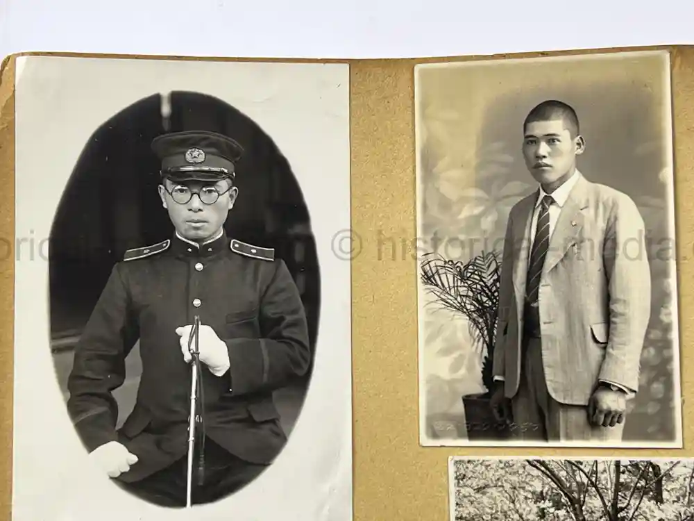 1930s JAPANESE MILITARY BOYS SCHOOL & ARMY PHOTO ALBUM