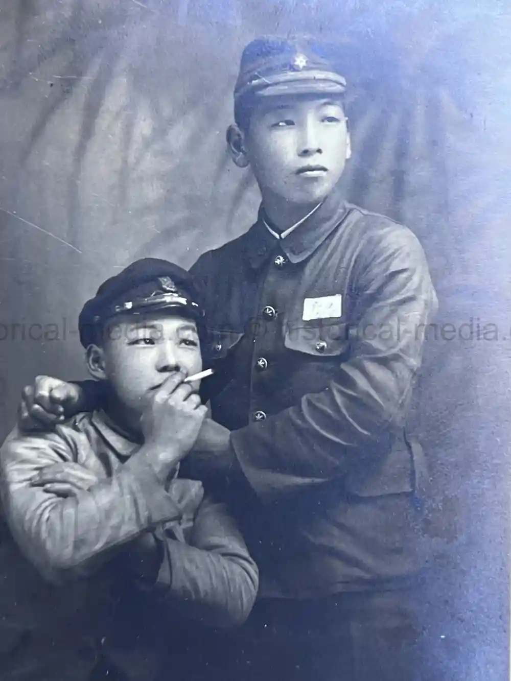 1930s JAPANESE MILITARY BOYS SCHOOL & ARMY PHOTO ALBUM