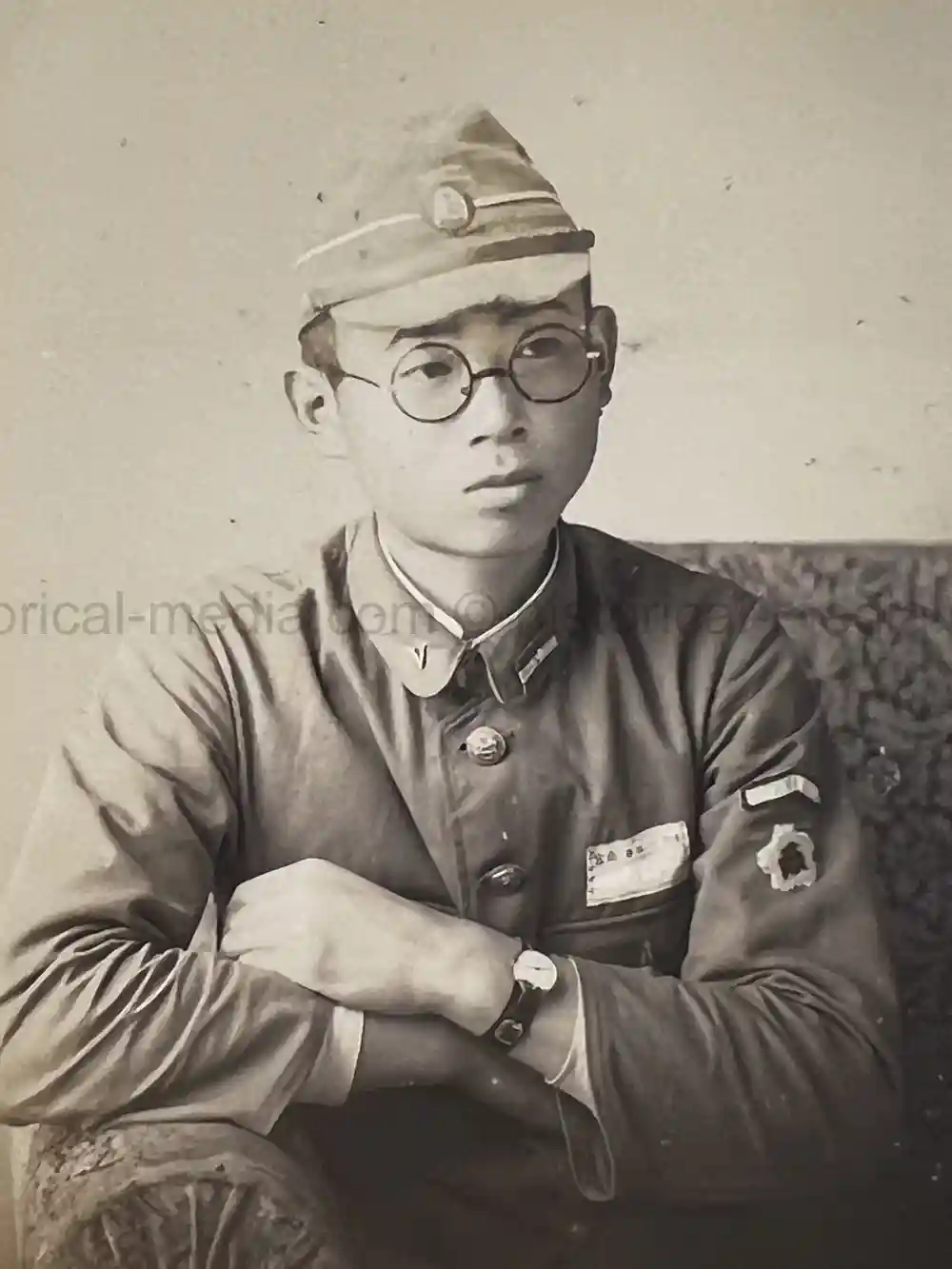 1930s JAPANESE MILITARY BOYS SCHOOL & ARMY PHOTO ALBUM