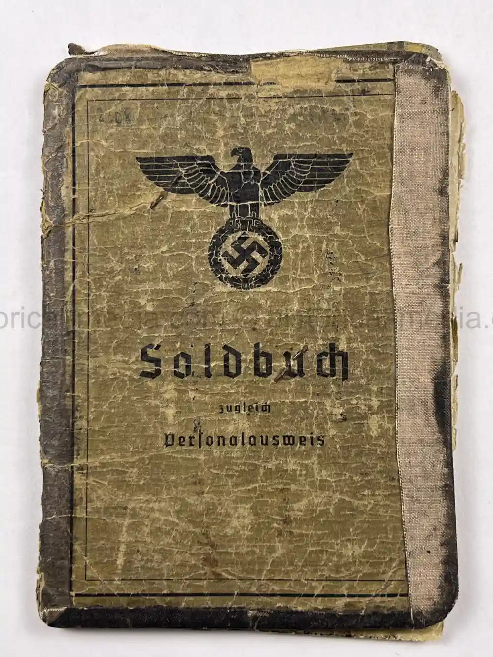 SOLDBUCH & AWARD DOCUMENT GROUPING - PANZER PIONIER - 12. PANZER DIVISION