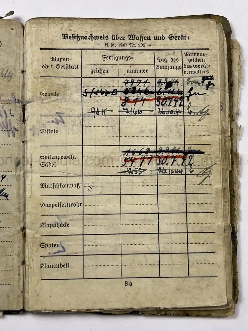 SOLDBUCH & AWARD DOCUMENT GROUPING - PANZER PIONIER - 12. PANZER DIVISION