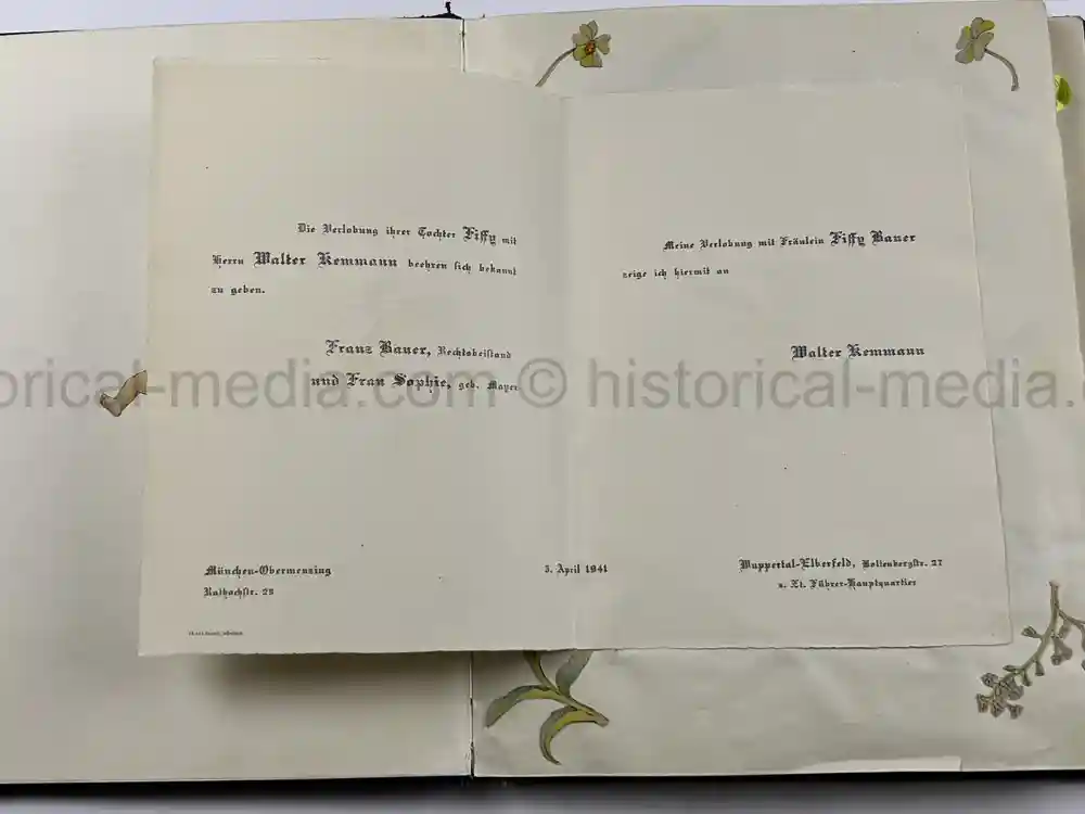 FÜHRERHAUPTQUARTIER & REGIMENT GENERAL GÖRING PHOTO ALBUM - RARE!