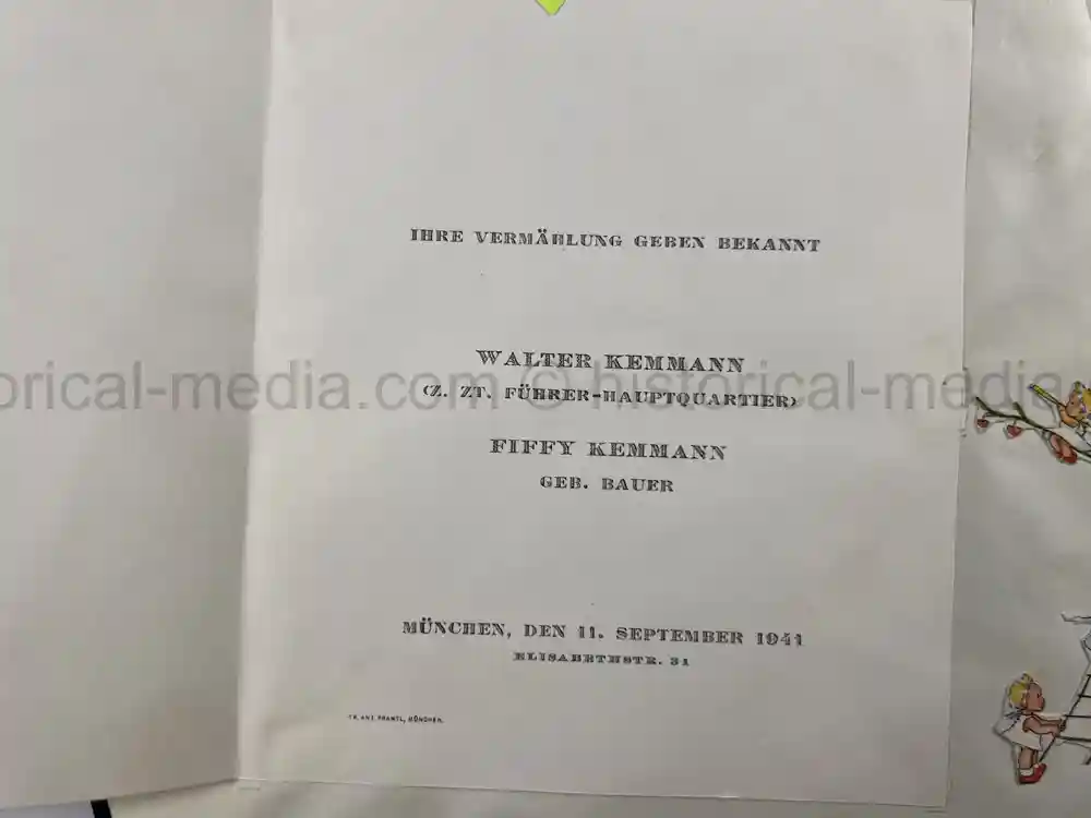 FÜHRERHAUPTQUARTIER & REGIMENT GENERAL GÖRING PHOTO ALBUM - RARE!