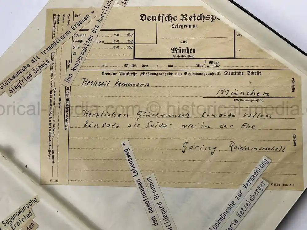 FÜHRERHAUPTQUARTIER & REGIMENT GENERAL GÖRING PHOTO ALBUM - RARE!