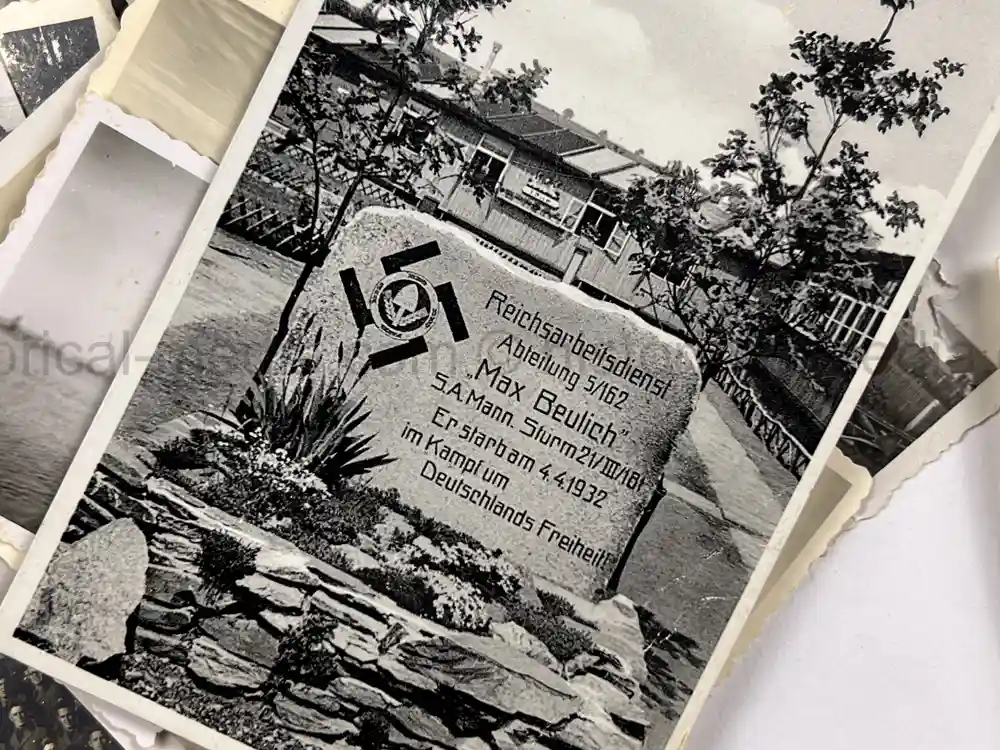 WWII GERMAN PHOTO & DOCUMENT GROUPING - JAGD KOMMANDO 3