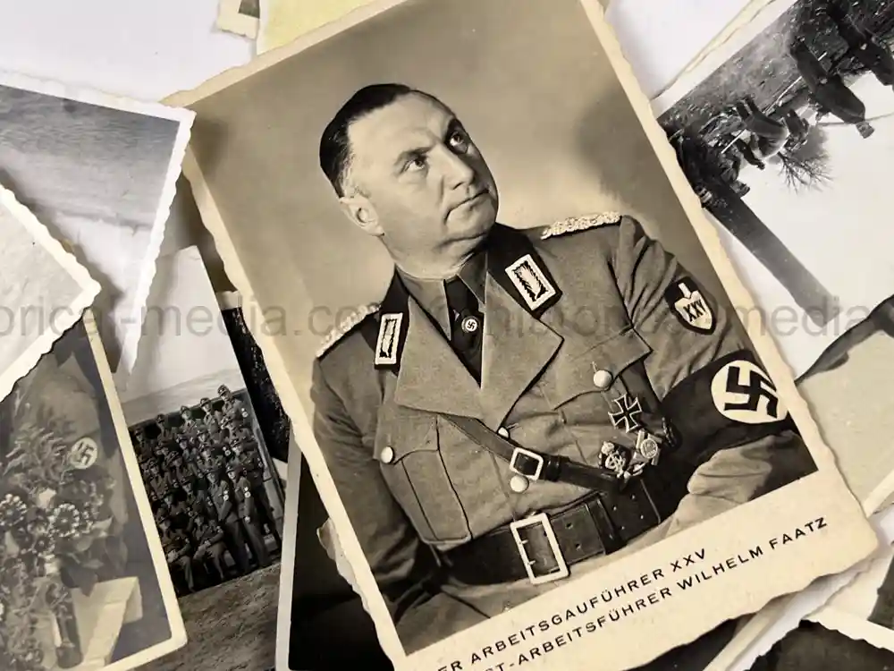 WWII GERMAN PHOTO & DOCUMENT GROUPING - JAGD KOMMANDO 3