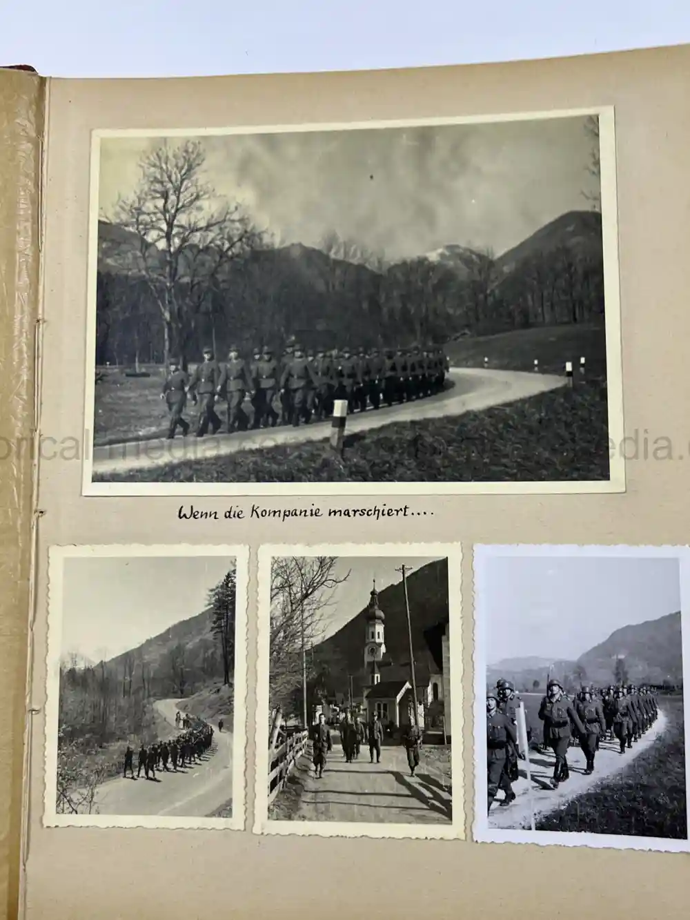 GEBIRGSJÄGER HAUPTFELDWEBEL PHOTO ALBUM - DOG HANDLER GEBIRGSJÄGER HAUPTFELDWEBEL PHOTO ALBUM - DOG HANDLER