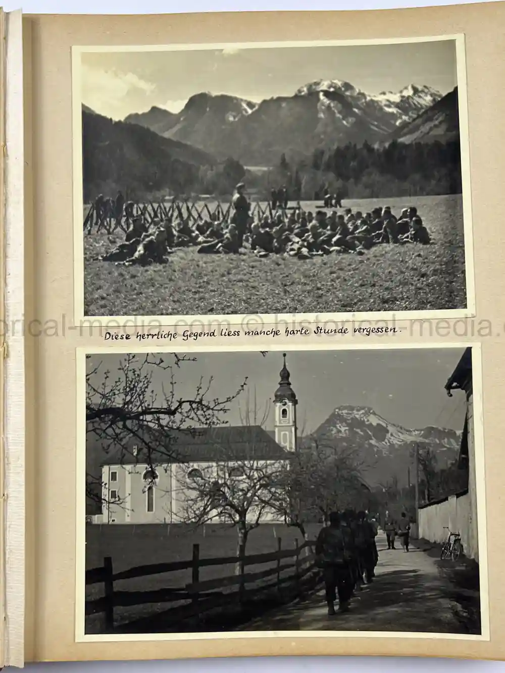 GEBIRGSJÄGER HAUPTFELDWEBEL PHOTO ALBUM - DOG HANDLER GEBIRGSJÄGER HAUPTFELDWEBEL PHOTO ALBUM - DOG HANDLER