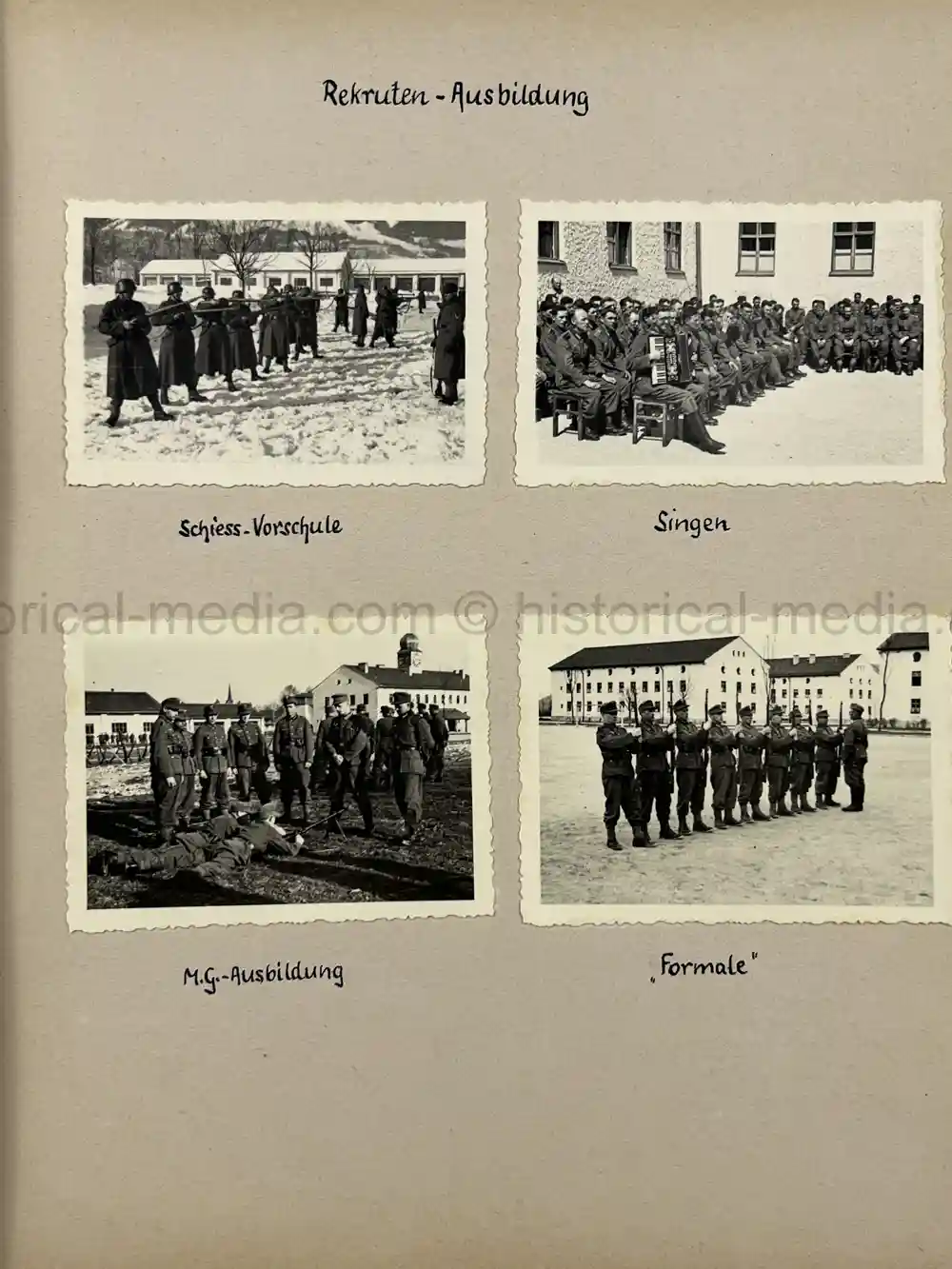 GEBIRGSJÄGER HAUPTFELDWEBEL PHOTO ALBUM - DOG HANDLER GEBIRGSJÄGER HAUPTFELDWEBEL PHOTO ALBUM - DOG HANDLER