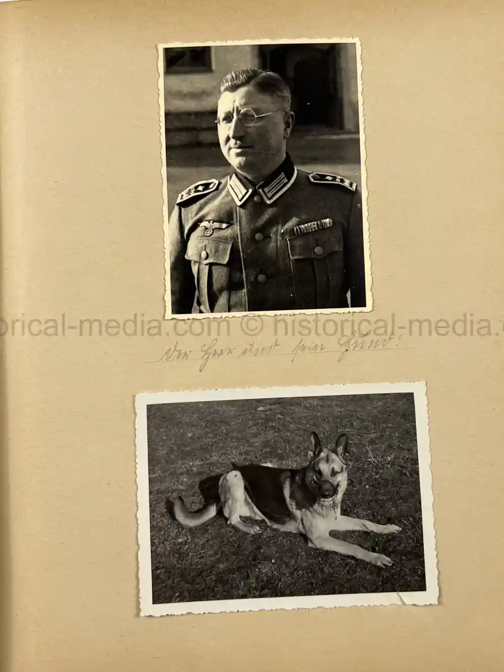 GEBIRGSJÄGER HAUPTFELDWEBEL PHOTO ALBUM - DOG HANDLER GEBIRGSJÄGER HAUPTFELDWEBEL PHOTO ALBUM - DOG HANDLER