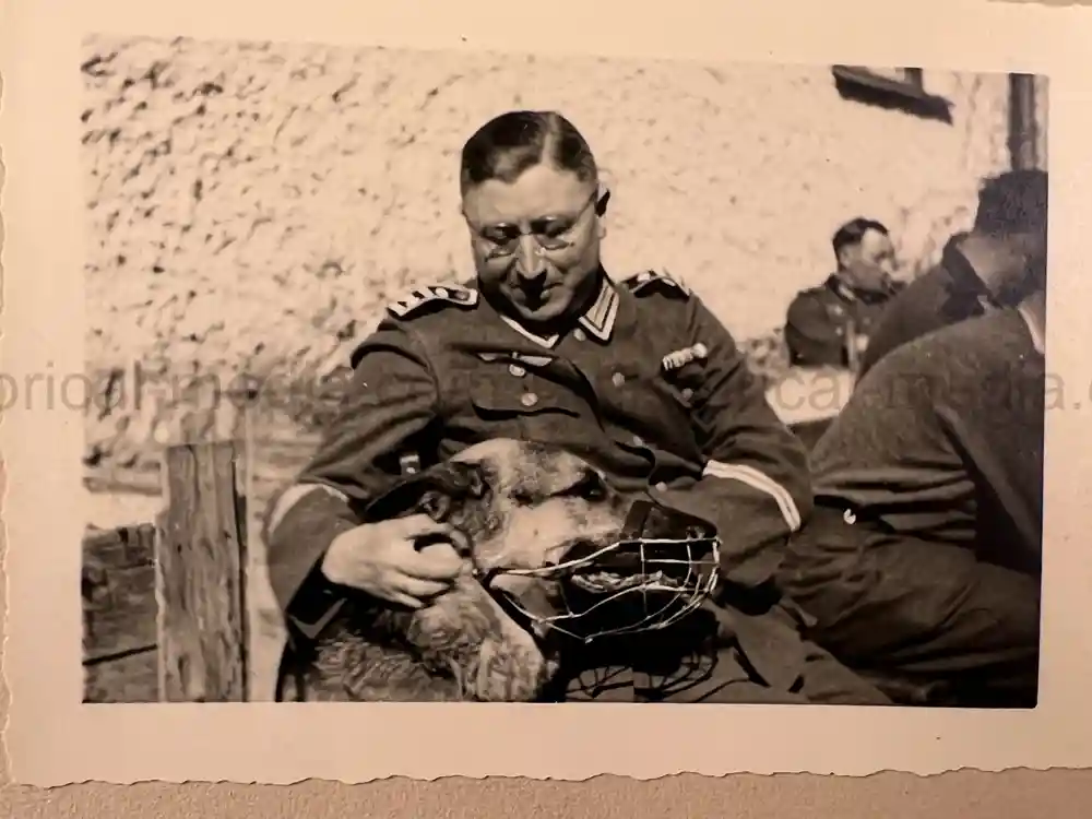 GEBIRGSJÄGER HAUPTFELDWEBEL PHOTO ALBUM - DOG HANDLER GEBIRGSJÄGER HAUPTFELDWEBEL PHOTO ALBUM - DOG HANDLER