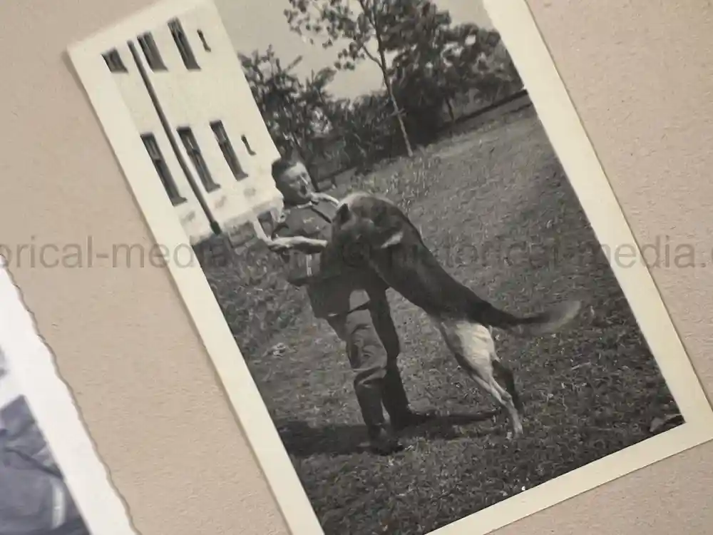 GEBIRGSJÄGER HAUPTFELDWEBEL PHOTO ALBUM - DOG HANDLER GEBIRGSJÄGER HAUPTFELDWEBEL PHOTO ALBUM - DOG HANDLER