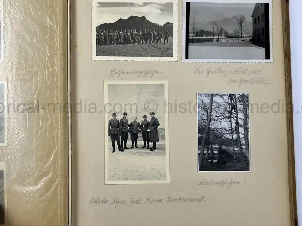 GEBIRGSJÄGER HAUPTFELDWEBEL PHOTO ALBUM - DOG HANDLER GEBIRGSJÄGER HAUPTFELDWEBEL PHOTO ALBUM - DOG HANDLER