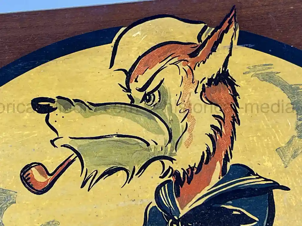 SUPER RARE ORIGINAL WARTIME PT SQUADRON 34 UNIT PLAQUE!