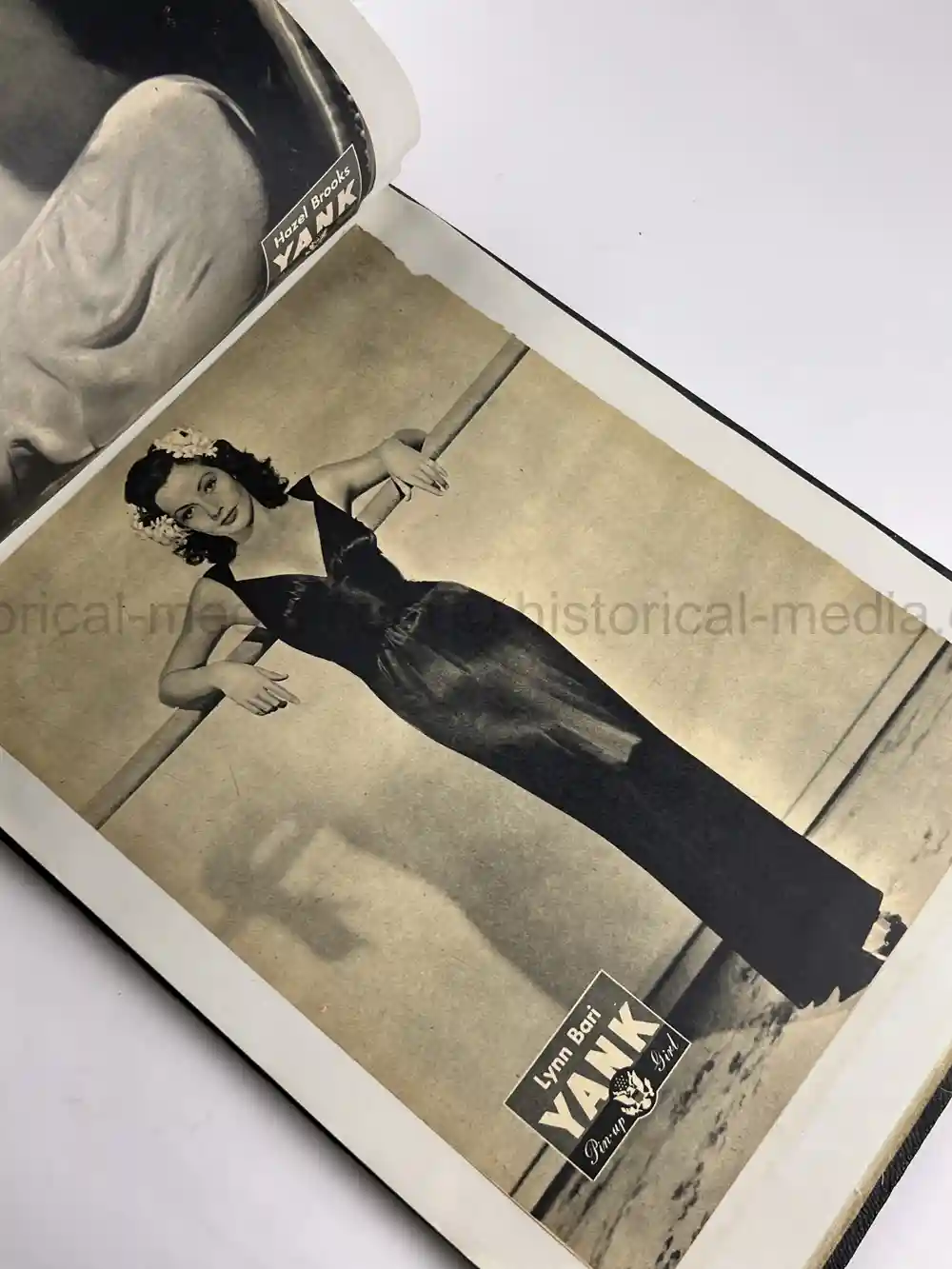 LARGE WWII GI COLLECTION OF GIRLY MAGAZINE CLIPPINGS