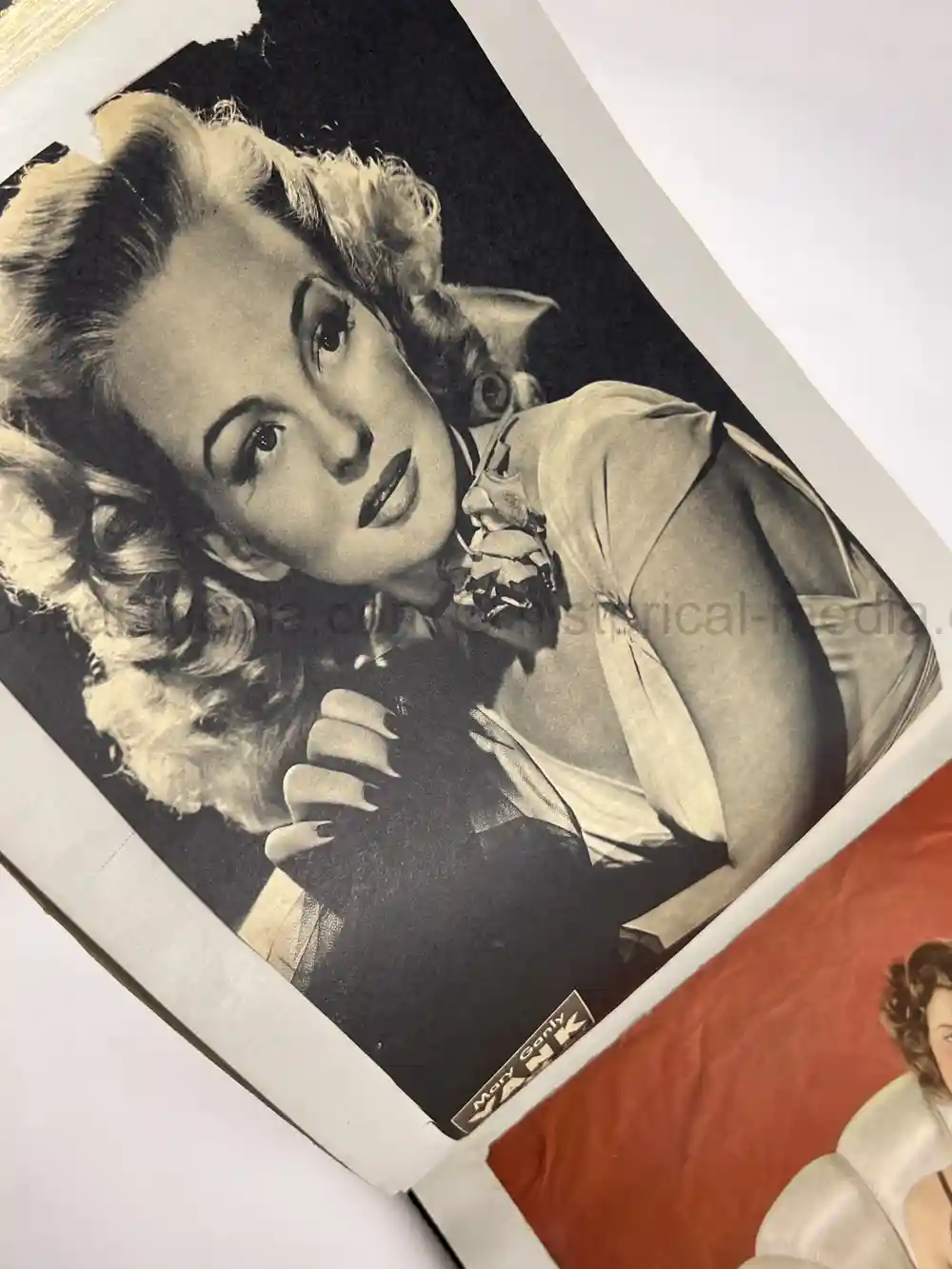 LARGE WWII GI COLLECTION OF GIRLY MAGAZINE CLIPPINGS