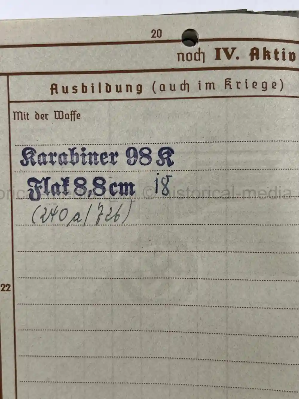 WAFFEN-SS WEHRPASS - CONCENTRATION CAMP GUARD - V-WEAPONS MITTELWERKE 