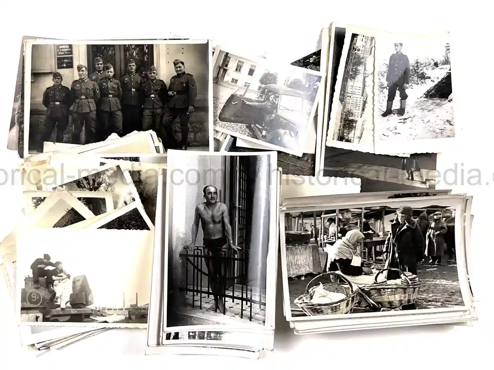 WWII GERMAN ARMY PHOTO GROUPING