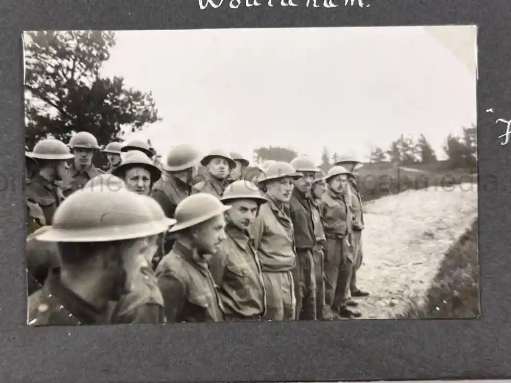 BRITISH WWII PHOTO ALBUM - OFFICER CADET TRAINING UNIT (OCTU)