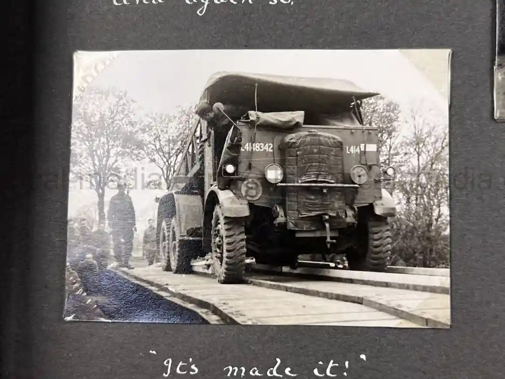 BRITISH WWII PHOTO ALBUM - OFFICER CADET TRAINING UNIT (OCTU)