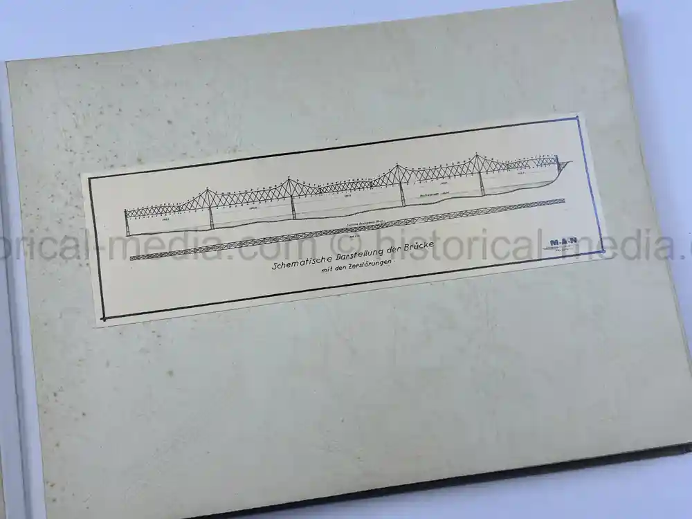THIRD REICH ALBUM COMMEMORATING COMPLETION OF BRIDGE IN CERNAVODA, ROMANIA - 1941 THIRD REICH ALBUM COMMEMORATING COMPLETION OF BRIDGE IN CERNAVODA, ROMANIA - 1941