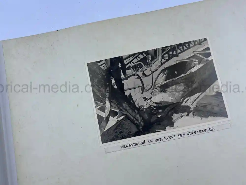 THIRD REICH ALBUM COMMEMORATING COMPLETION OF BRIDGE IN CERNAVODA, ROMANIA - 1941 THIRD REICH ALBUM COMMEMORATING COMPLETION OF BRIDGE IN CERNAVODA, ROMANIA - 1941