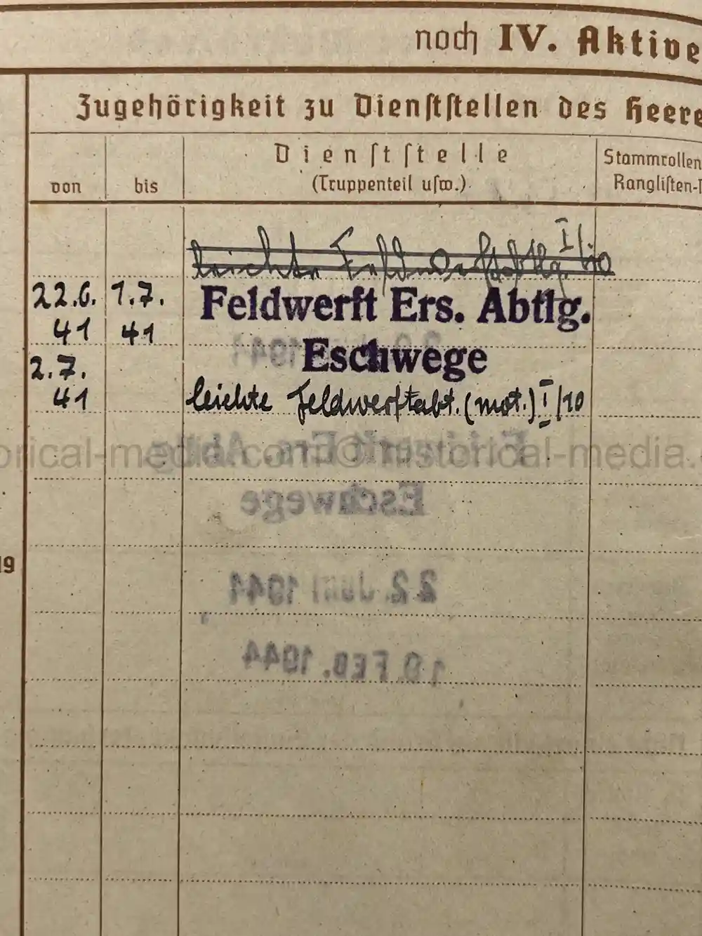 LUFTWAFFE WEHRPASS & SOLDBUCH - BELGIUM, NORMANDY - 1944