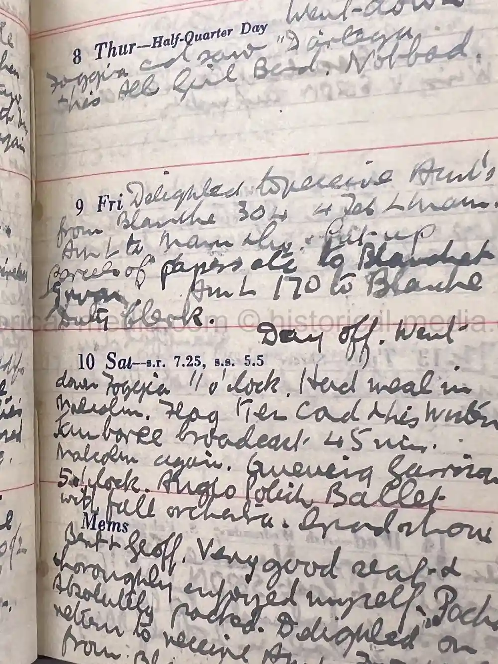 BRITISH WWII DIARY GROUPING - ITALY