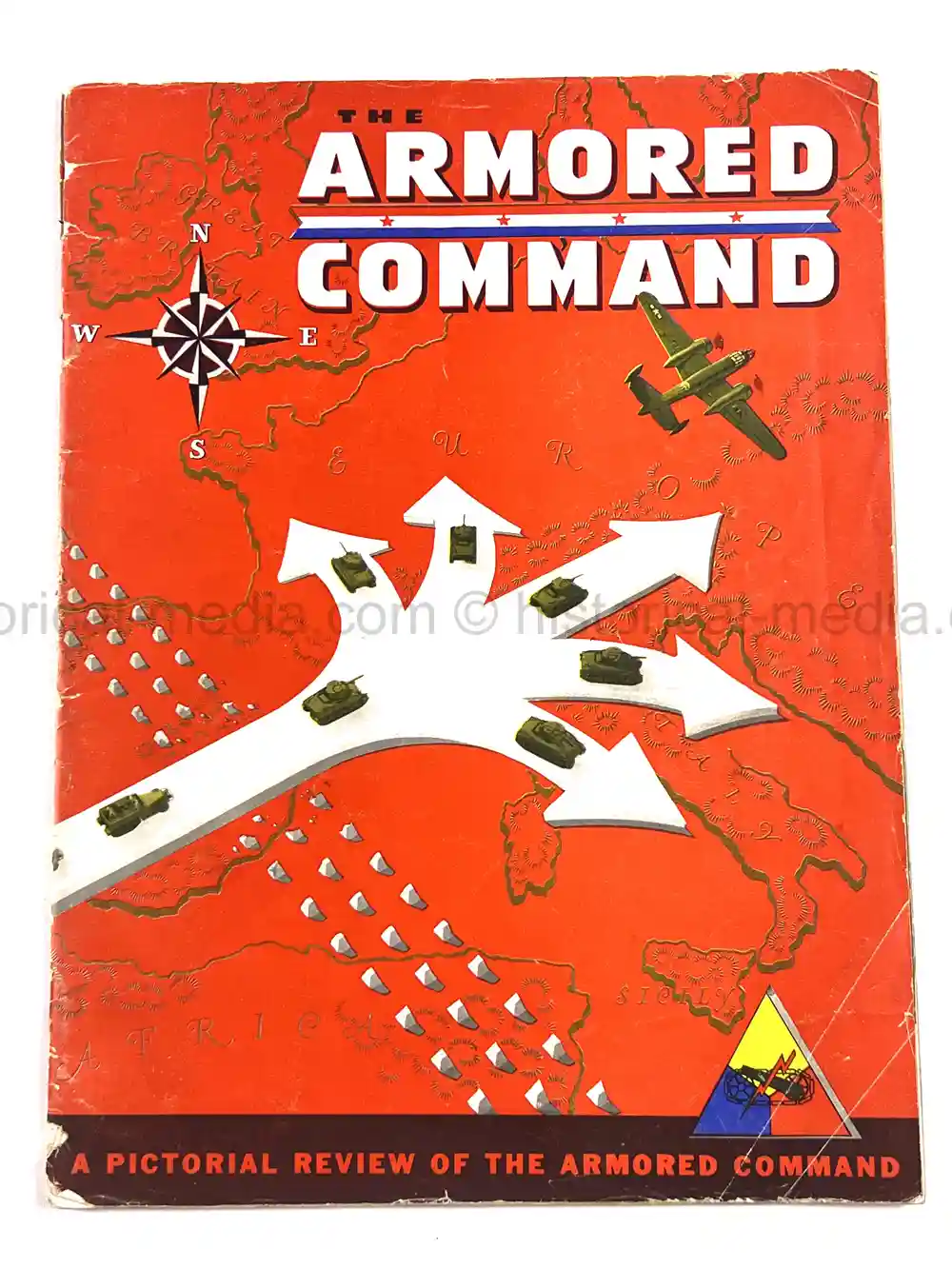 WWII ERA BOOK - ARMORED COMMAND: A PICTORAL REVIEW OF THE ARMORED COMMAND WWII ERA BOOK - ARMORED COMMAND: A PICTORAL REVIEW OF THE ARMORED COMMAND