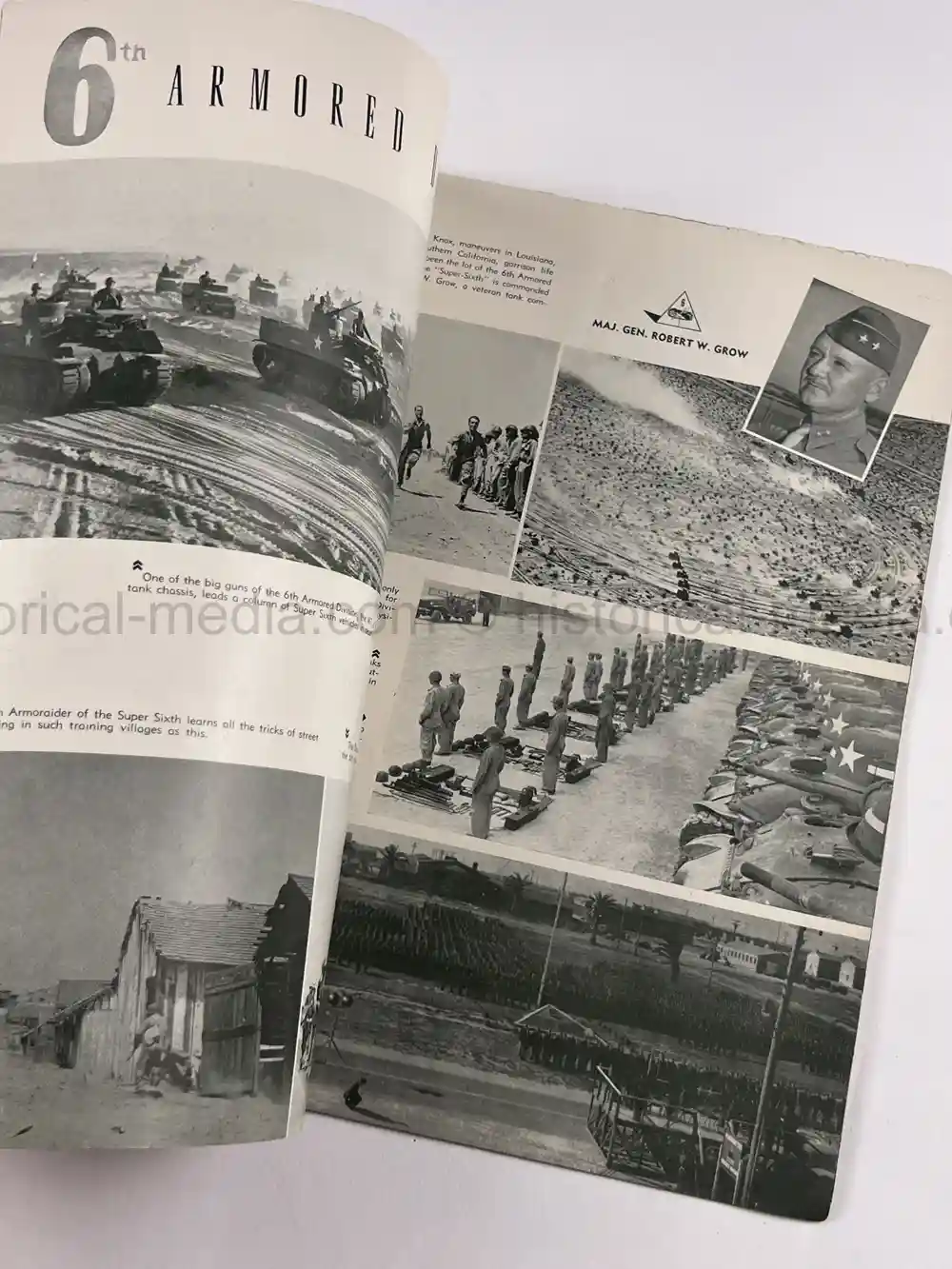 WWII ERA BOOK - ARMORED COMMAND: A PICTORAL REVIEW OF THE ARMORED COMMAND WWII ERA BOOK - ARMORED COMMAND: A PICTORAL REVIEW OF THE ARMORED COMMAND