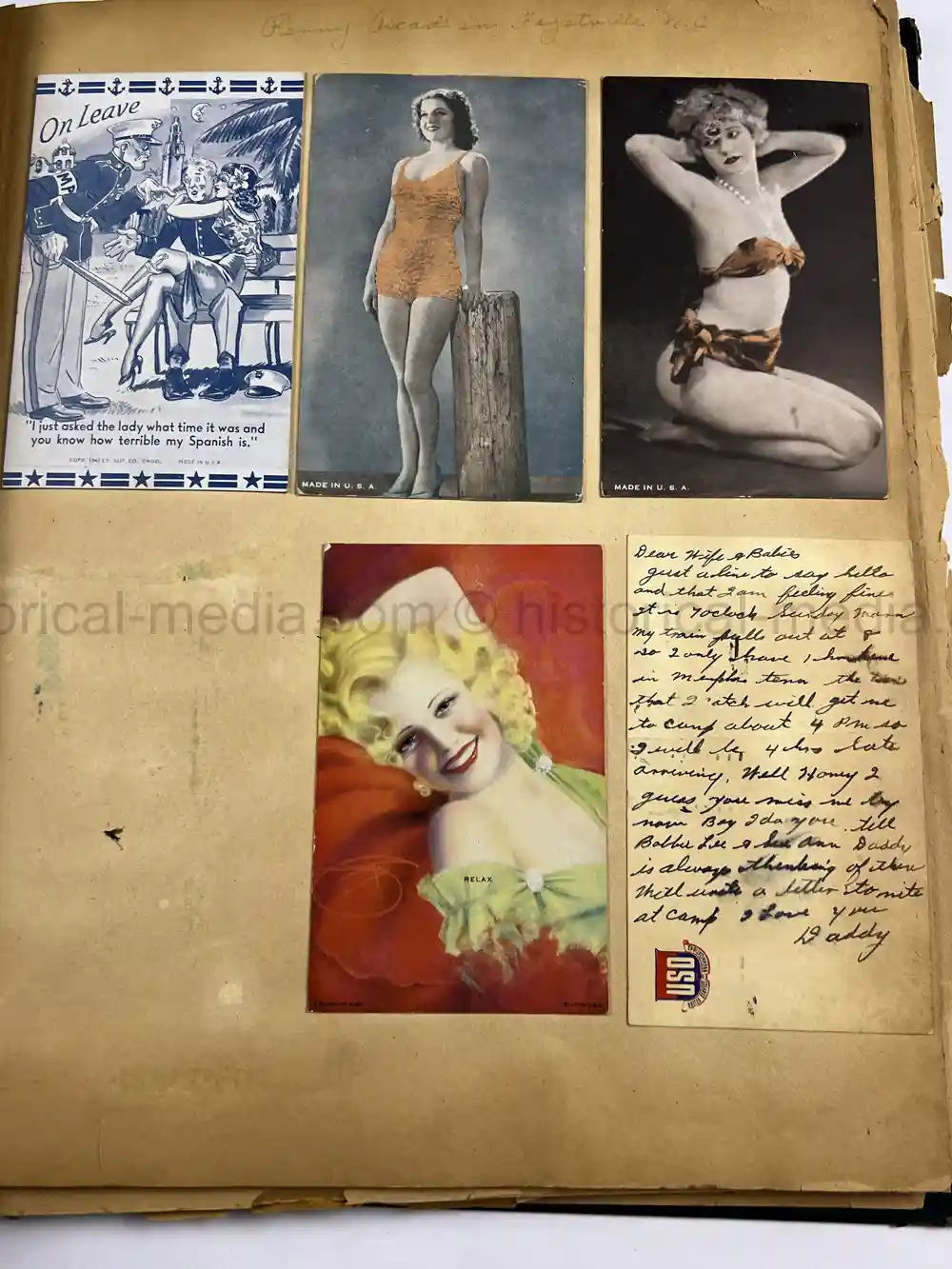 US WWII GI'S PHOTO ALBUM - 16th ARMORED DIVISION - GERMAN INSIGNIA